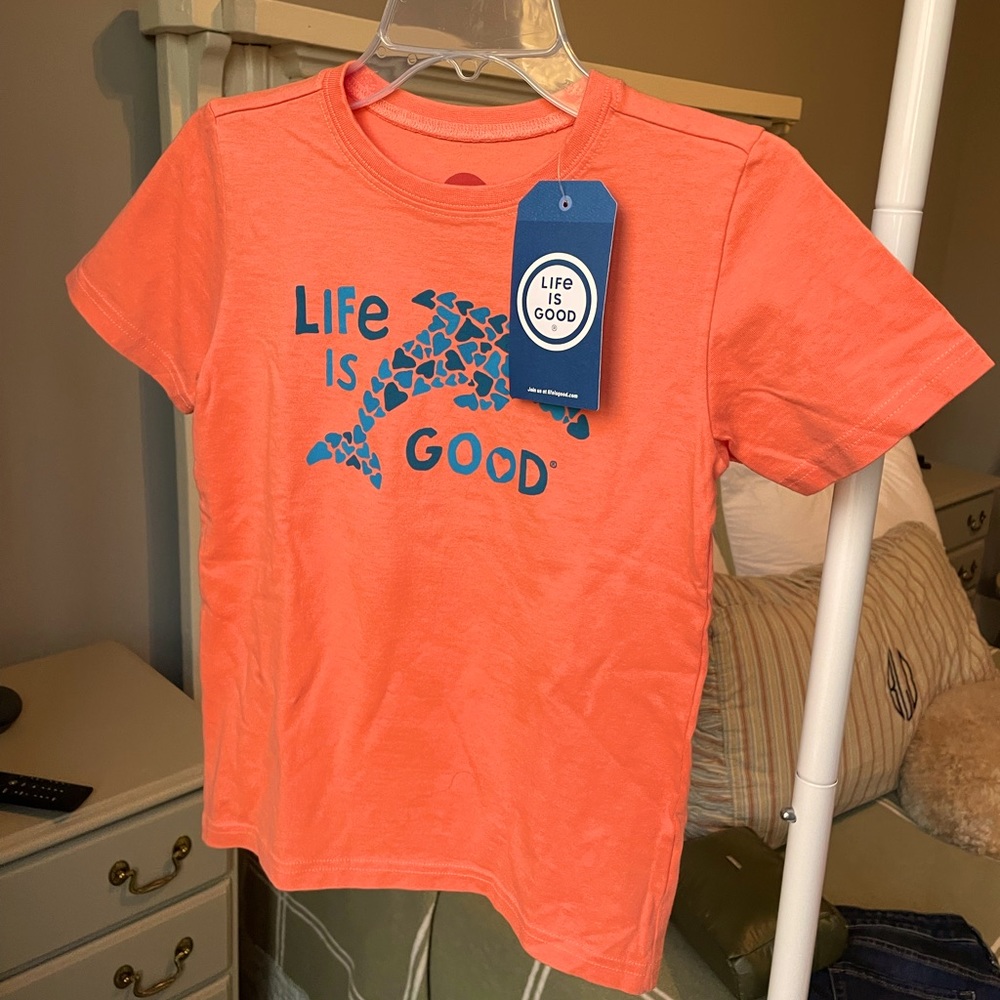 NWT Life is Good Youth T-Shirt Sz S (5-6)